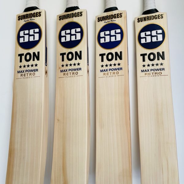 SS TON MAX POWER RETRO CLASSIC BLUE CRICKET BAT