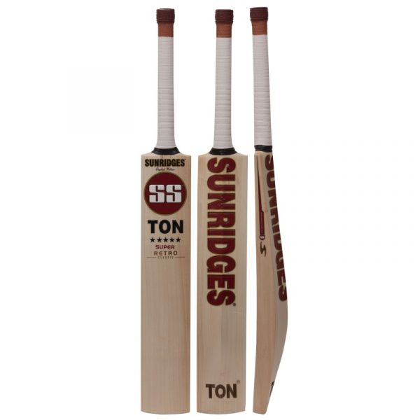 SS TON SUPER RETRO CLASSIC ENGLISH WILLOW CRICKET BAT