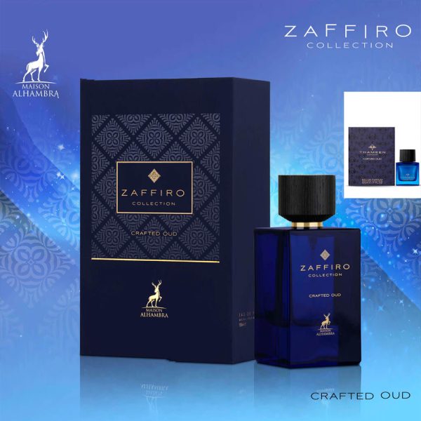 Maison Alhambra Zaffiro Collection Crafted Oud Eau De Perfume Dubai UAE